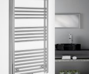 Aqualine Alya Otopné Těleso Rovné 600x1188mm, Středové Připojení, Chrom