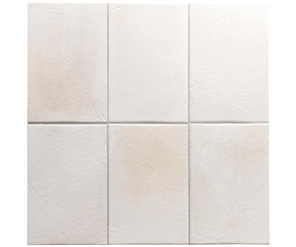 Dlažba jako beton Equipe Miyako Chalk White Matt 10x15 Mat. - bílá