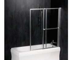 Polysan Olbia Vanová Zástěna S Pneumatickým Zdvihem, š. 1230mm, Stříbrná, čiré Sklo