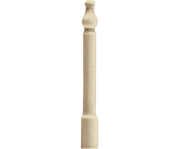 Grazia Venice Ang. Zoccolo Ivory Craquele 2x20 - béžová