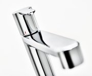 Umyvadlová stojánková baterie Puri PU 015.00 - PU 015.00CR Umyvadlová stojánková baterie 322 mm bez výpusti, chrom X070114