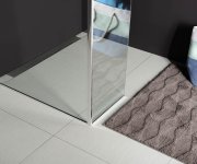 Polysan Modular Shower Stěna K Instalaci Na Zeď, Pro Připojení Pevného Panelu, 1000 Mm
