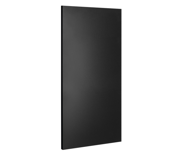 Sapho Enis Koupelnový Sálavý Topný Panel 600w, Ip44, 590x1200mm, černá Mat