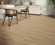 Dlažba jako dřevo APE Aneto Dorado 5,5mm 23X123,5 - hnědá