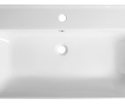 Cerastyle Gali Keramické Umyvadlo 80x48cm, Bílá