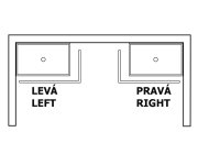 Polysan Karia 120x90 Rohový Panel, Výška 11cm, Pravý