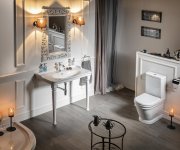 Creavit Antik Wc Kombi, Spodní/zadní Odpad, Bílá