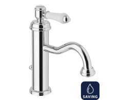 Sapho Vienna Stojánková Umyvadlová Baterie S Výpustí, Water-saving Kartuše, Chrom