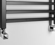 Sapho Metro Otopné Těleso 450x890 Mm, černá Mat