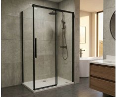 Gelco Luxor Black Obdélníkový Sprchový Kout 1200x900mm L/p Varianta