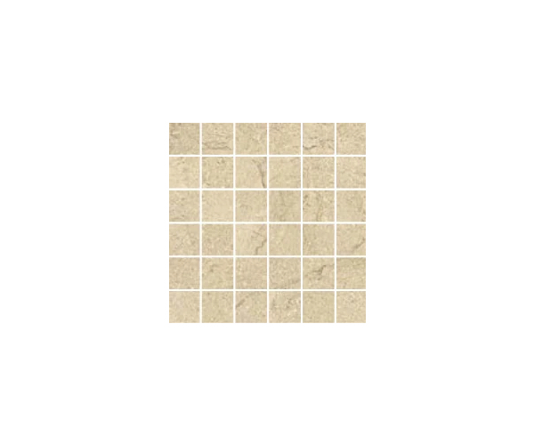 Dlažba jako kámen Coem Sinai Dorato Mosaico 30,2x30,2 Luc. Rett. - béžová