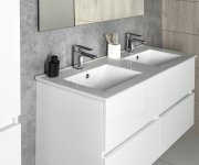 Aqualine Paneda Umyvadlová Skříňka 119x55x45,2cm, Bílá