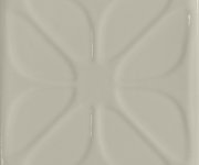 Vzorovaný dekor Aleluia Urban Atelier Decor Glam Cinza 10x10 - šedá