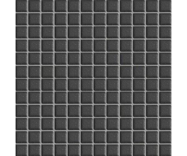 Mozaika Appiani Open Space Blackite 30x30 (2,5x2,5) Matt. - antracitová