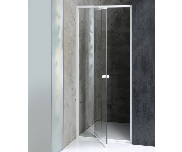 Aqualine Amico Sprchové Dveře Výklopné 1040-1220x1850mm, čiré Sklo