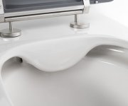 Sapho Medic Wc Kombi, Zvýšený Sedák, Rimless, 37x80 Cm, Spodní/zadní Odpad, Bílá