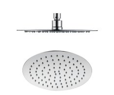 Sapho Slim Hlavová Sprcha, Průměr 250mm, Nerez Lesk