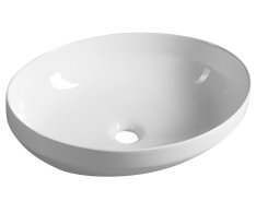Aqualine Keramické Umyvadlo Na Desku 50,5x37cm, Bílá