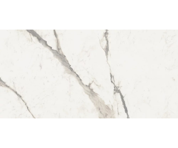 Dlažba jako mramor Flaviker Supreme Evo Statuario Superior 60x120 Luc. Rett. - bílá
