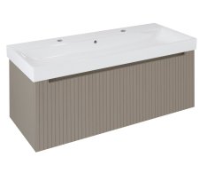 Sapho Nelio Strip Umyvadlová Skříňka 116,5x44x49cm, 1x Zásuvka, Agila