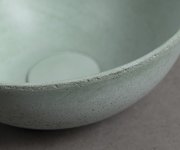 Sapho Minor Betonové Umývátko Na Desku, ø 26cm, Zelená Mat