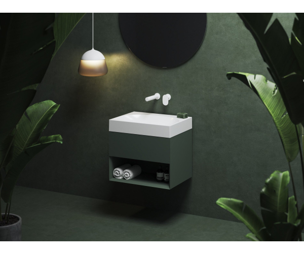 SD Lite 60 skříňka pod umyvadlo - SD Lite 60 skříňka pod umyvadlo Grey Green