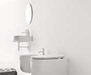 Kerasan Nolita Závěsná Wc Mísa, Rimless, 35x55cm, Bílá
