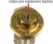 Termostatický Ventil Luxor S Přednastavením, Rd 201 - Přímý - 3/4" DC12222700
