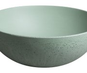 Sapho Formigo Betonové Umyvadlo Na Desku, ø 39cm, Zelená Mat
