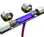 Cooltouch, Sprchová Termostatická Baterie, Pro 2 Odb. Místa, Bez Sprchové Sady, Rozteč 150mm TO-CT3130-2