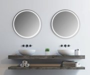 Sapho Nyx Kulaté Zrcadlo S Led Osvětlením ø 70cm