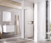 Sprchové dveře Pivot PDOP1 - PDOP1 90, lesk+transparent 03G70C00Z1