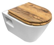 Aqualine Wc Sedátko, Soft Close, Dub