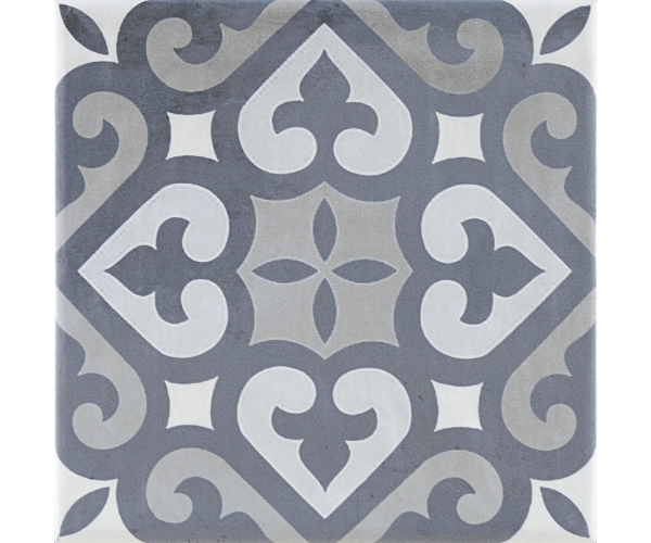 Retro dlažba Deceram PAM Sloane Cement decor MIX 22,3x22,3 (skladem)