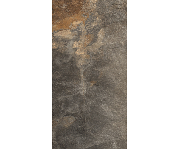 Dlažba jako kámen Elios Slate Natural 60x120 Mat. Rett. - antracitová