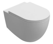 Isvea Infinity Závěsná Wc Mísa, Vortex Rimless, 36,5x53cm, Bílá