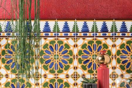 Barvami hrající obklad  Aleluia Ceramicas Marrakesh