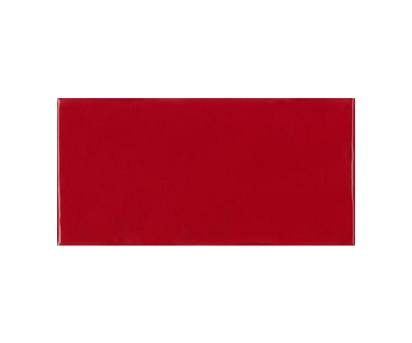Obklad Absolut Monocolor Milano Fuego Brillo 7,5X15 - červená