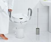 Ridder Handicap Wc Sedátko Zvýšené 10cm, S Madly, Bílá