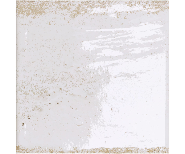 Retro dlažba Bestile Carmen White 15x15 - bílá