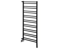 Sapho Metro Space Otopné Těleso 550x1430 Mm, Do Prostoru, černá Mat