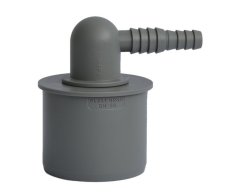 Bruckner Ht Koncovka Rohová Pro Připojení Hadice 10-13mm, Dn50