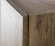 Aqualine Altair Vysoká Skříňka S Košem 40x184x31cm, Levá, Dub Emporio