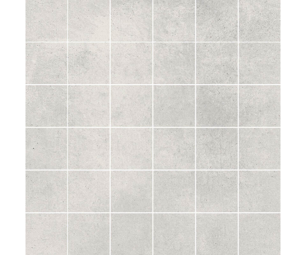 Sokl jako beton APE Work Mosaico Bianco 30x30 (5x5) Rett. - bílá