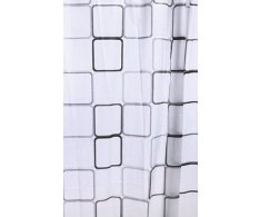 Aqualine Sprchový Závěs 180x180cm, Peva, čtvercový Vzor