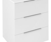 Sapho Set Koupelnová Skříňka Cirasa 60cm S Umyvadlem A Led Zrcadlem, 3x Zásuvka, Bílá Lesk