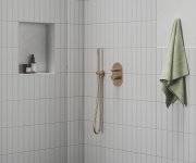 Sprchová hadice 913.00 - 913.62RGB Sprchová hadice 150 cm, růžové zlato kartáčované X07P707