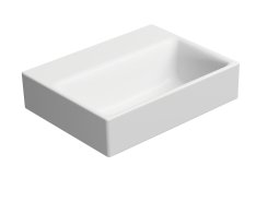 Gsi Nubes Keramické Umývátko 36x28cm, Bez Otvoru, Bílá Mat