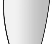 Sapho Elena Zrcadlo S Led Podsvícením 20w, 68x96cm, černá Mat