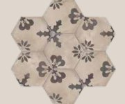 Retro dlažba Marca Corona Terra Mix Giglio vers. F 25x21,6 cm